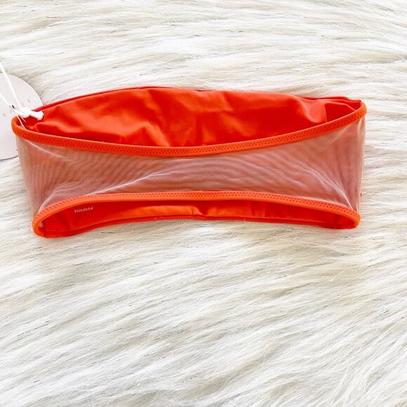 NEW Tori Praver Sheer Mesh Back Royale Bikini Top - Picture 7 of 9